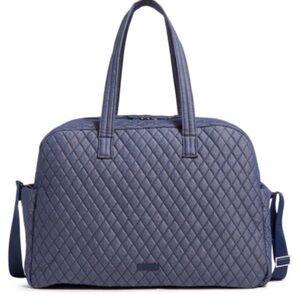 Vera Bradley Blue Quilted Grand Travel Bag